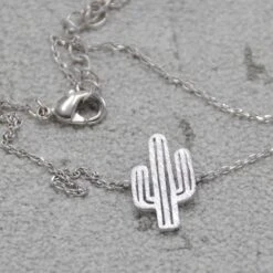 Kaktus Armband, Silber